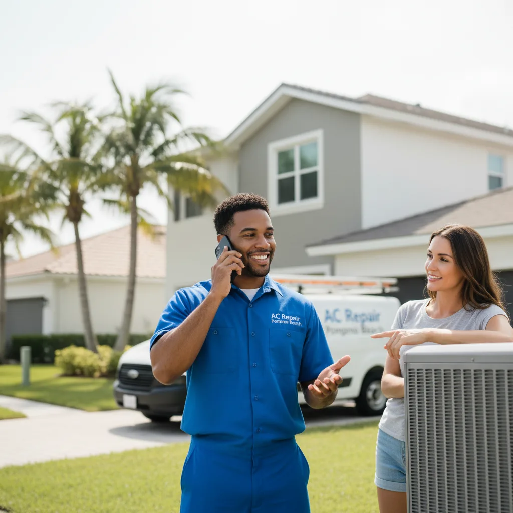 AC Repair Pompano Beach customer support in Morris